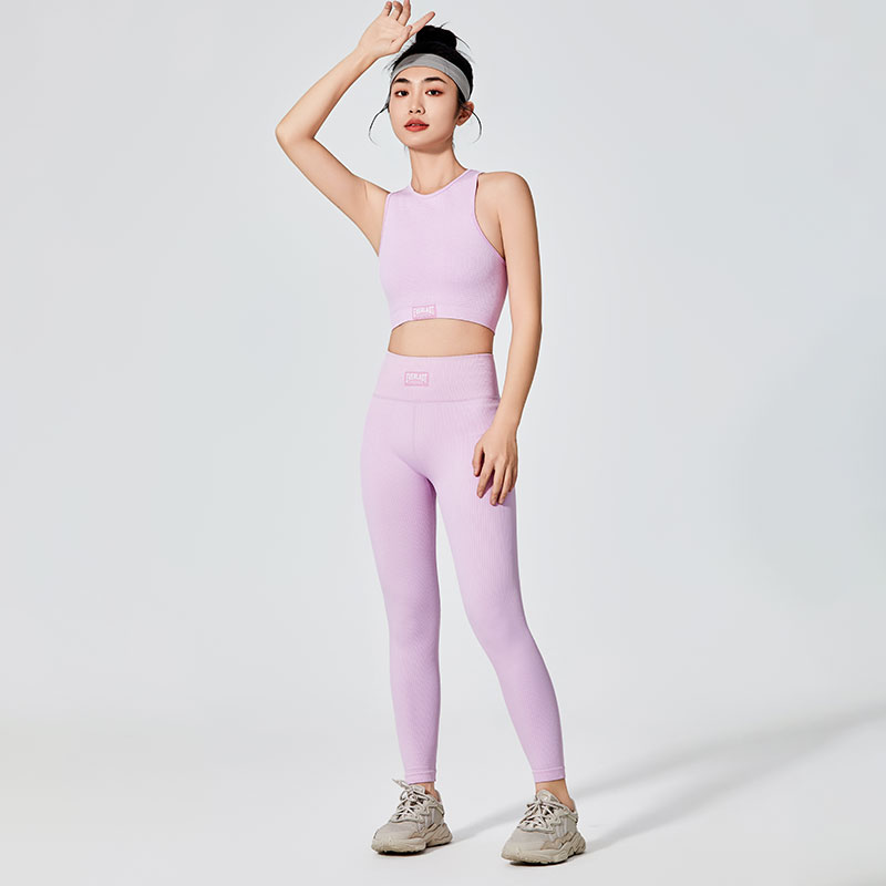 Leggings sport liliac pentru femei